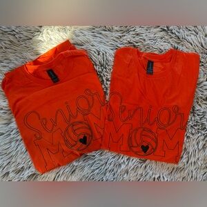 Gildan Orange Senior Mom Short Sleeve Tee